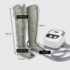 Appareil de pressothérapie jambes et pieds EDIC-0086 massage par compression drainage lymphatique avec boucles de jambe