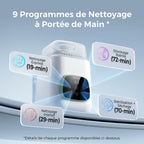 Nettoyeur biberons automatique avec stérilisation vapeur et séchage cycle rapide 19 min pour biberons et accessoires bébé