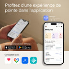 Balance connectée Body Comp BIA WiFi Bluetooth analyse corporelle graisse viscérale évaluation vasculaire santé nerveuse