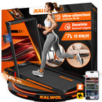 Tapis de course pliable 6 en 1 inclinaison 10% moteur 3 CV vitesse 12 km/h Bluetooth écran LED capacité 160 kg
