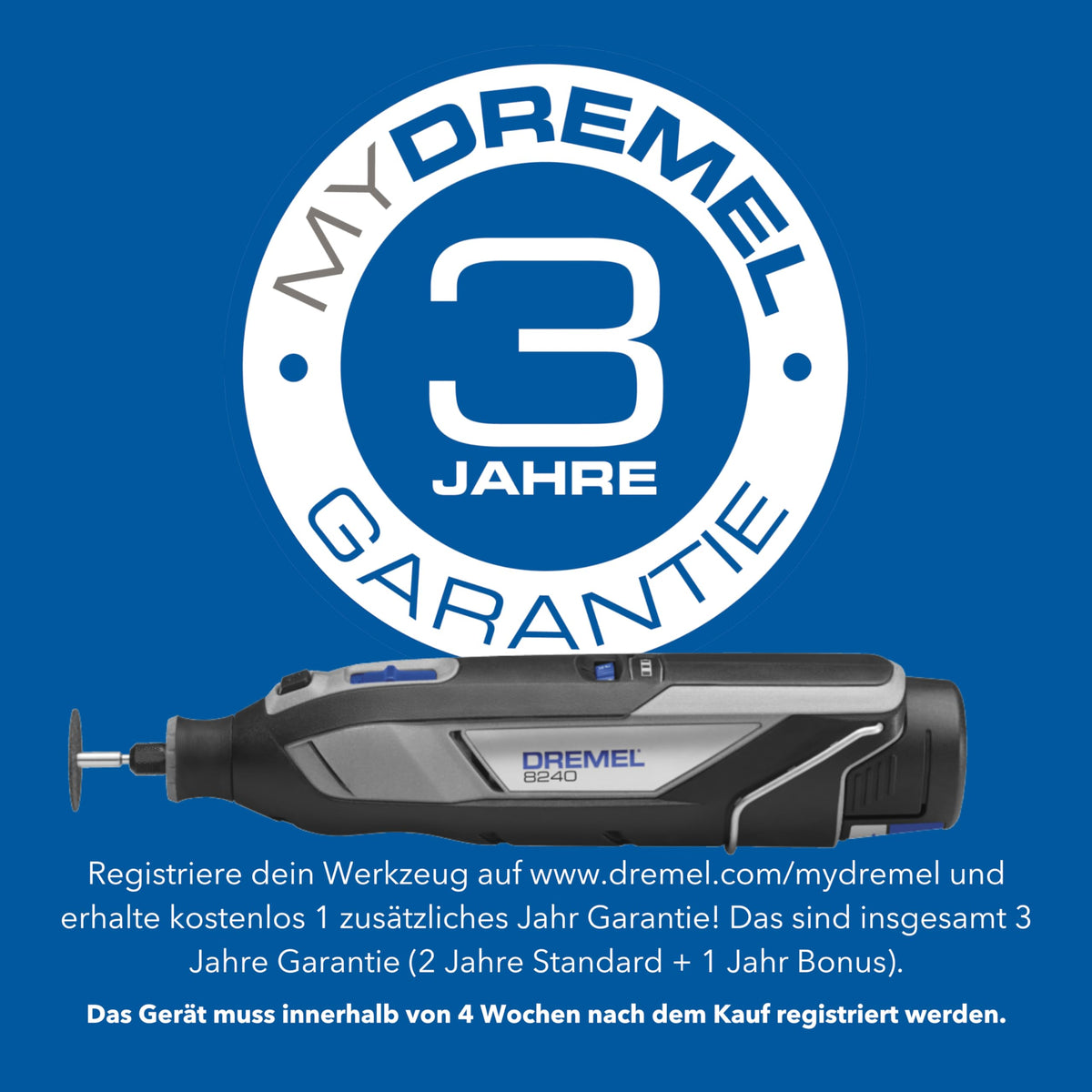 Akku-Multitool 12V 2Ah mit 2 Akkus, 5 Aufsätzen und 65 Zubehören in Dremel Box zum Schneiden, Gravieren, Schleifen und Polieren