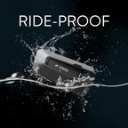 Motorrad-Kommunikationssystem PACKTALK Edge Single mit JBL-Sound, wasserdicht und Natural Voice Sprachsteuerung, Mesh bis 15 Fahrer