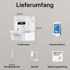 Katzen Trinkbrunnen EverSweet Ultra 5 L mit KI-Kamera Frisch- und Abwassertrennung App-Steuerung 2,4 und 5 GHz WLAN