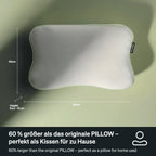 Ergonomisches Nackenkissen Recovery Pillow Plus 60x40 cm, höhenverstellbar 6–13 cm aus Memory Foam für Seiten-, Rücken- und Bauchschläfer mit