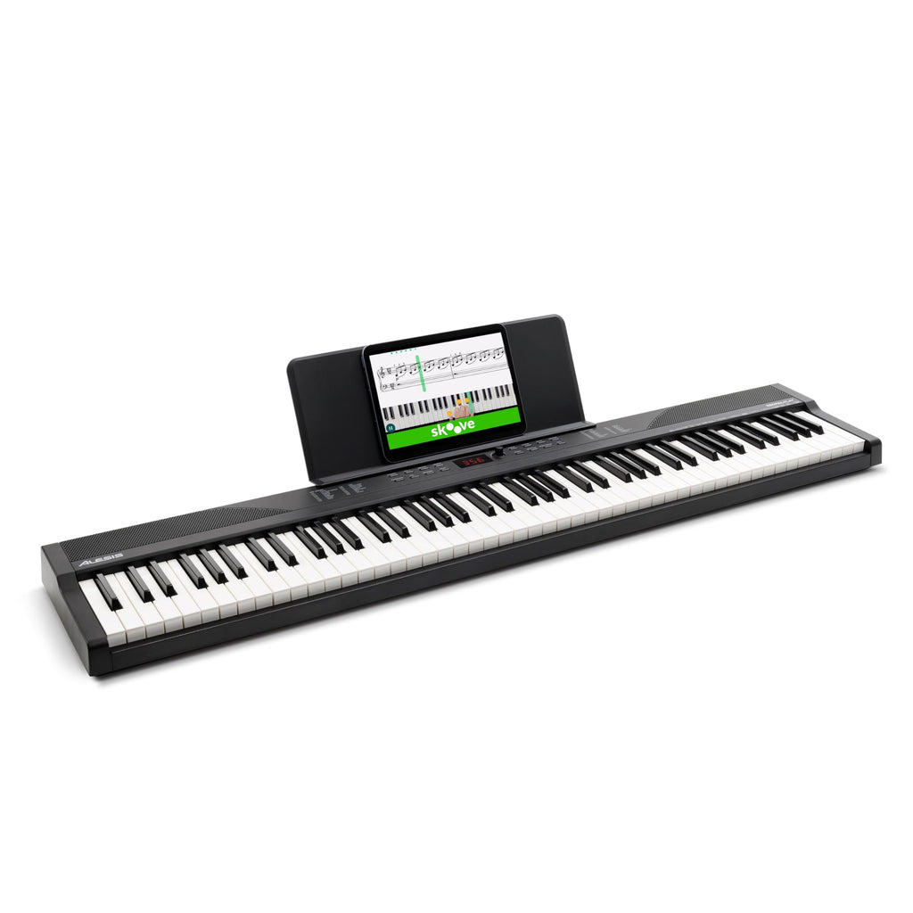 Piano numérique 88 touches avec 480 sons haut-parleurs MIDI USB support sac de transport casque pédale