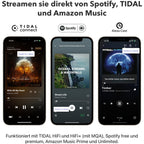 Musik-Streamer ASR002 für Stereoanlagen mit AirPlay 2 Spotify Connect Hi-Res 192 kHz 24 Bit WLAN und Ethernet