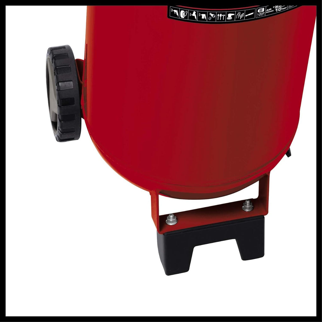 Kompressor TC-AC 240/50/10 OF 1500 W 10 bar 50 l Tank 240 l/min ölfreier Motor 230 V mit Rädern und Haltebügel