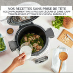 Multicuiseur intelligent Cookeo CE85CA10 6 L 1600 W avec écran tactile recettes intégrées et application de cuisson