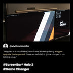 Lampe LED pour écran PC ScreenBar Halo 2 télécommande sans fil luminosité et température de couleur réglables USB