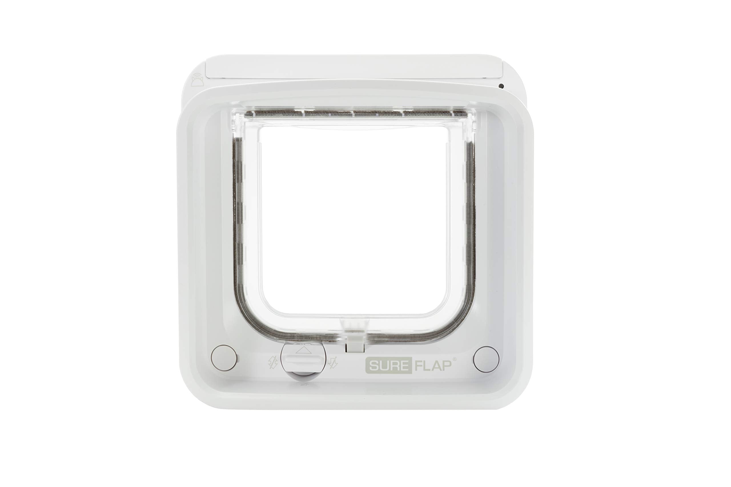 Chatière électronique pour chat avec micropuce RFID DualScan contrôle par application ouverture sélective taille 22 x 22 cm
