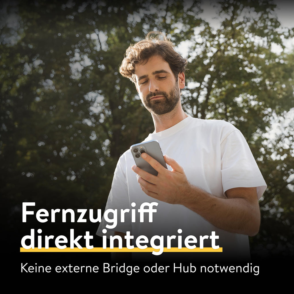 Elektronisches Türschloss Smart Lock Pro mit Bluetooth, WLAN und Matter zum Nachrüsten ohne Zylindertausch