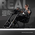 Lenkradständer Wheel Stand 2.0 mit Gaming-Sitz-Schale, zusammenklappbar, kompatibel mit Logitech, Thrustmaster und Fanatec