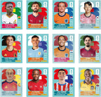 Football World Cup 2026 sticker collection box with 100 packs 700 stickers collectible album cards for football fans