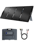 Faltbares Solarpanel 200 W für Powerstation mit ETFE-Oberfläche monokristallinem Silizium XT60 DC7909 DC8020 Anschlüssen