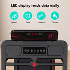 Tapis de course pliable CS-WP9 vitesse 12 km/h écran LED Bluetooth support tablette capacité 120 kg