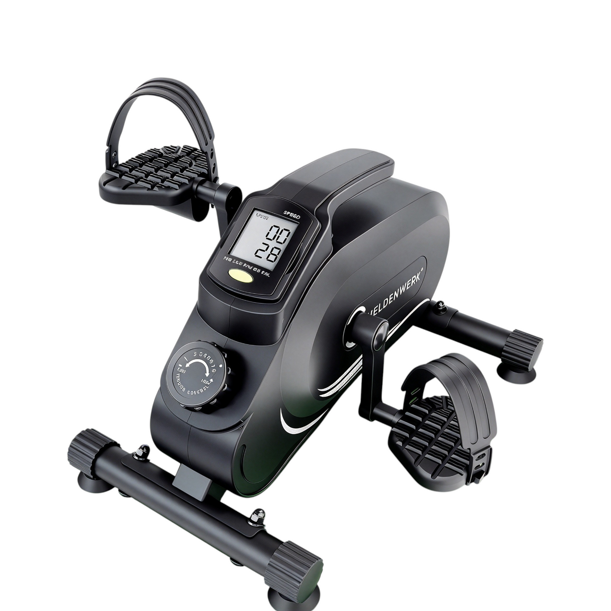Pedaltrainer PRO Set mit Fitnessbändern, TÜV/GS geprüft, bis 210 kg, gelenkschonend