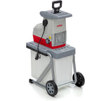 Elektro Gartenhäcksler Walzenhäcksler ILH 3000A mit 3000 Watt und Aststärke bis 44 mm, inkl. 60-Liter-Fangbox und Stopfer