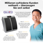 Elektrisches Fußmassagegerät MotionCiser Fit mit Gehsimulation, Vibration und Wärmetherapie, 10 Vibrationsstufen, 5 Wärmestufen, inkl. Fernbedienung