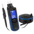 Testeur de résistance de terre PCE-ECT 50 avec écran LCD couleur rétroéclairé tension 230 V AC catégorie III protection IP40 IK06