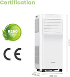 Climatiseur mobile Breezy Cool Pro 2.0 CPPA-07CRN7-QB6 7000 BTU 3 modes déshumidification Wi-Fi 3 vitesses