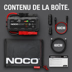 Booster de batterie GB70 12V 2000A avec powerbank et chargeur USB pour moteurs essence 8L diesel 6L