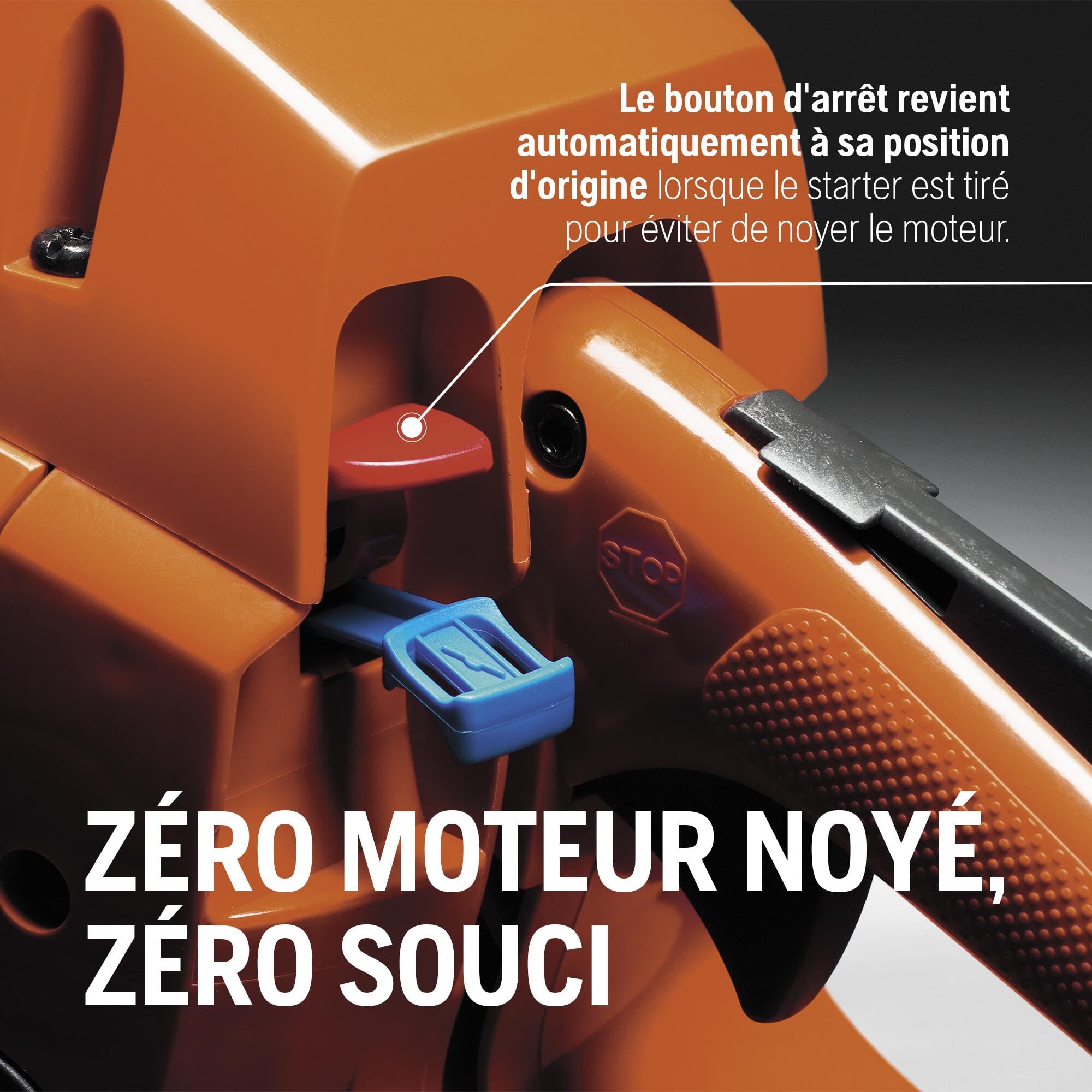 Tronçonneuse thermique 120 Mark II moteur X-Torq 38,2 cm³ guide 35 cm chaîne H37 modèle 967861903