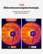 Wärmebildkamera TC004 Mini-A mit 240x240 TISR IR-Auflösung und 15 Stunden Akkulaufzeit