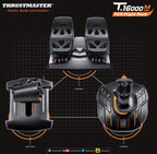 Flight-Simulator-Paket T.16000M FCS Flight Pack mit TWCS Schubregler TFRP Ruderpedalen 16.000 x 16.000 DPI USB für PC
