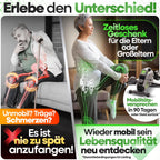 Pedaltrainer Pro mit Anti-Rutsch-Set, Mini-Heimtrainer für Beine, bis 150 kg, leise