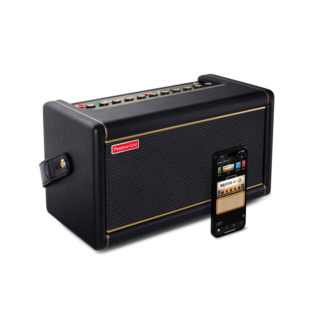 Ampli guitare Spark 2 50 W avec enceinte Bluetooth looper intégré et application pour guitare électrique acoustique et basse