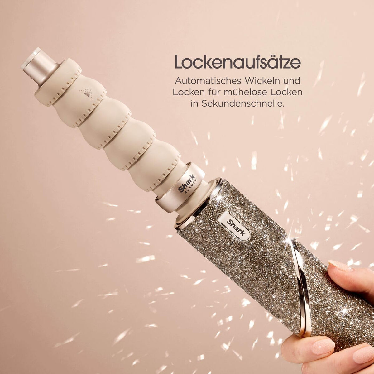Haarstyler FlexStyle 5-in-1 mit 1650 W 5 Styling-Aufsätzen 32 mm Lockenaufsatz Paddelbürste Diffusor EU-Stecker