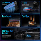 Nass-Trockensauger Floor ONE S7 Stretch Ultra mit DualBlock und FlashDry-Selbstreinigung, 50 Min Laufzeit