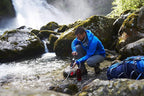 Outdoor-Wasserfilter Pumpfilter mit Keramik-Tiefenfilter 0,2 Mikron, bis 50.000 Liter, für Camping, Survival und Notfall