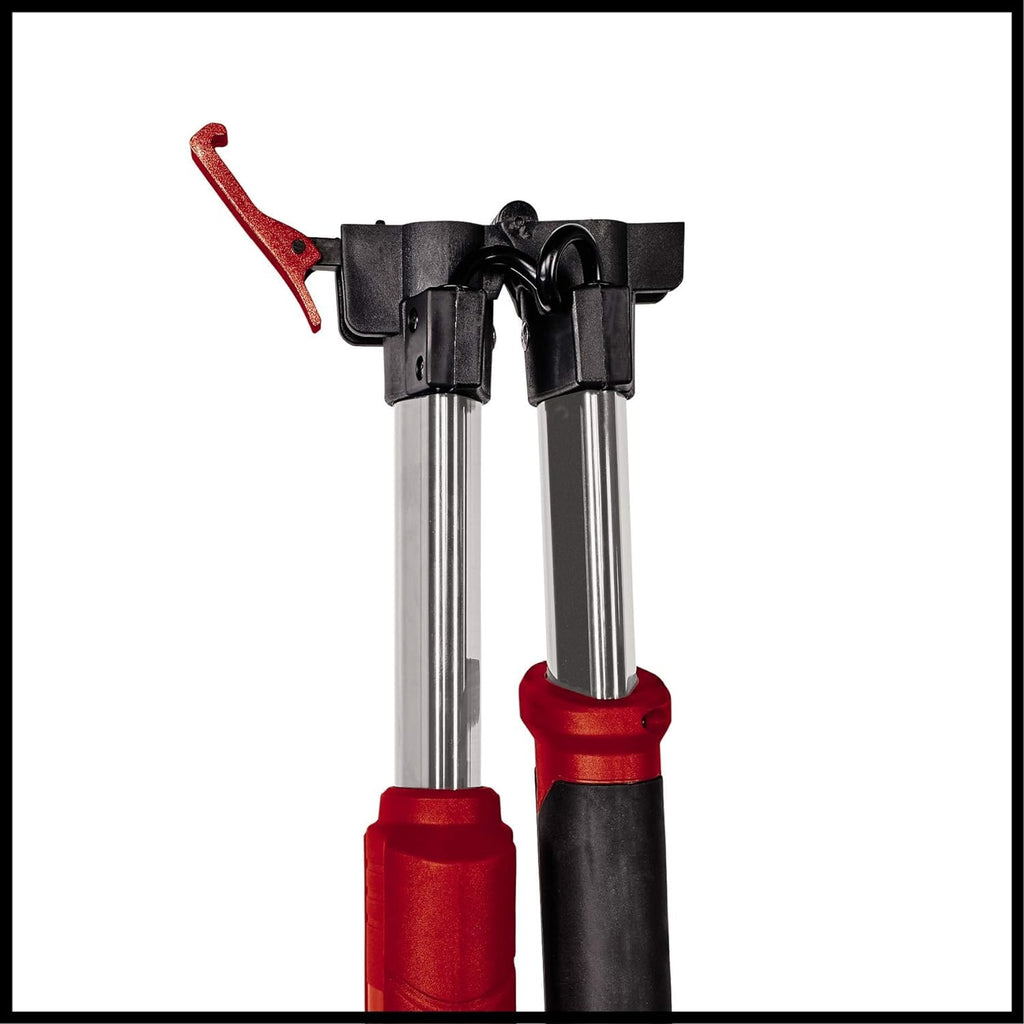 Trockenbauschleifer TE-DW 225 X mit 750 W, 225 mm Schleifscheibe und Teleskop-Stiel bis 165 cm, inkl. Schleifscheiben und Gittergewebe im Koffer