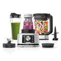 3-in-1 Mixer und Smoothie Maker mit 1200 W Motor, 700 ml Becher, 400 ml Bowl, 2,1 L Krug und 6 Automatikprogrammen