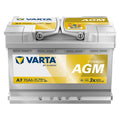 AGM Autobatterie 12V 70Ah 760A für Start-Stopp und xEV, wartungsfreie Starterbatterie