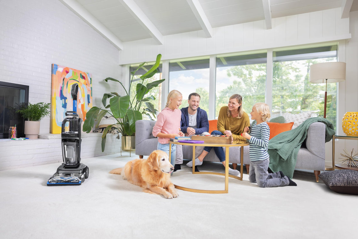 Teppichreiniger mit HydroSteam-Technologie, 1300 W, 3670N, inkl. Schlauchsystem, Tough Stain Tool und 3 Reinigungslösungen