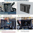 Motorrad CarPlay Display 702BS Pro 7 Zoll 1024 x 600 Wireless CarPlay Android Auto für BMW R1200GS R1250GS S1000XR R1300GS