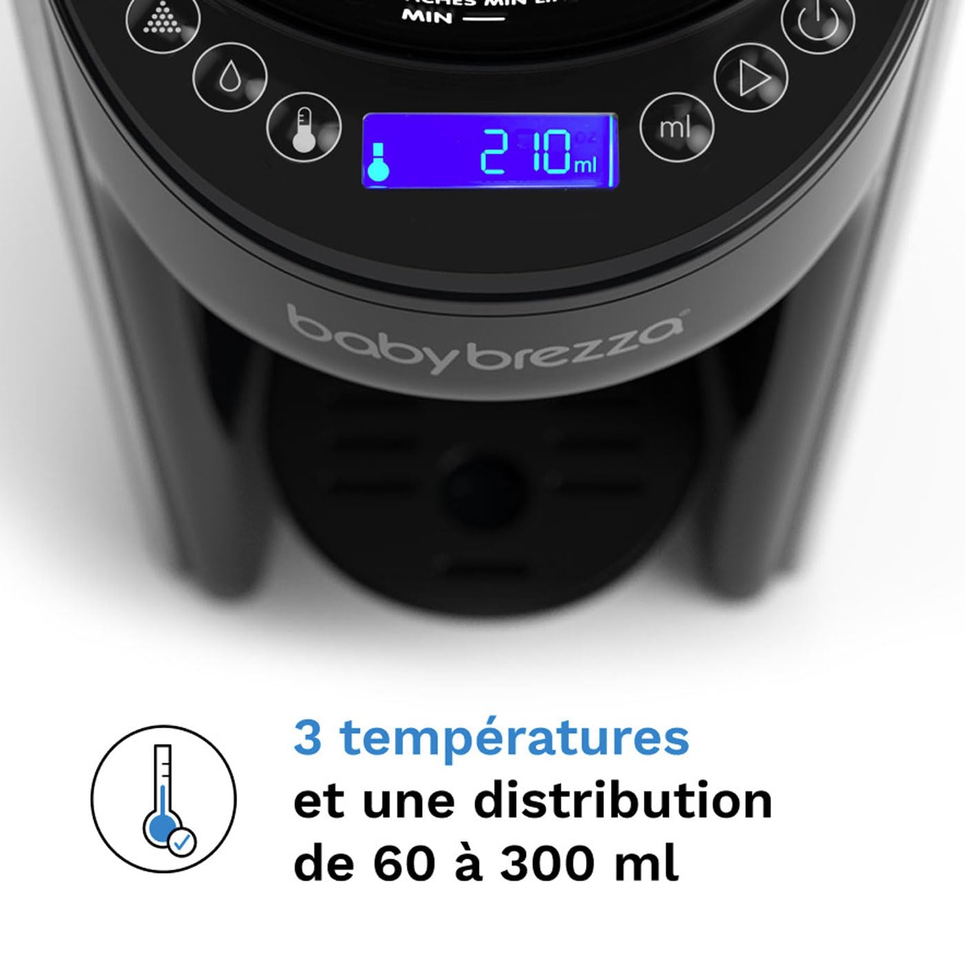 Préparateur de biberons automatique Formula Pro Advanced préparation lait en poudre et eau réglable 60-300 ml