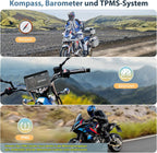 Motorrad CarPlay Display 702BS Pro 7 Zoll 1024 x 600 Wireless CarPlay Android Auto für BMW R1200GS R1250GS S1000XR R1300GS