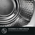 Wärmepumpentrockner 8 kg Serie 8000 TR8AMZ68 Frontlader mit AbsoluteCare und Hygiene-Programm