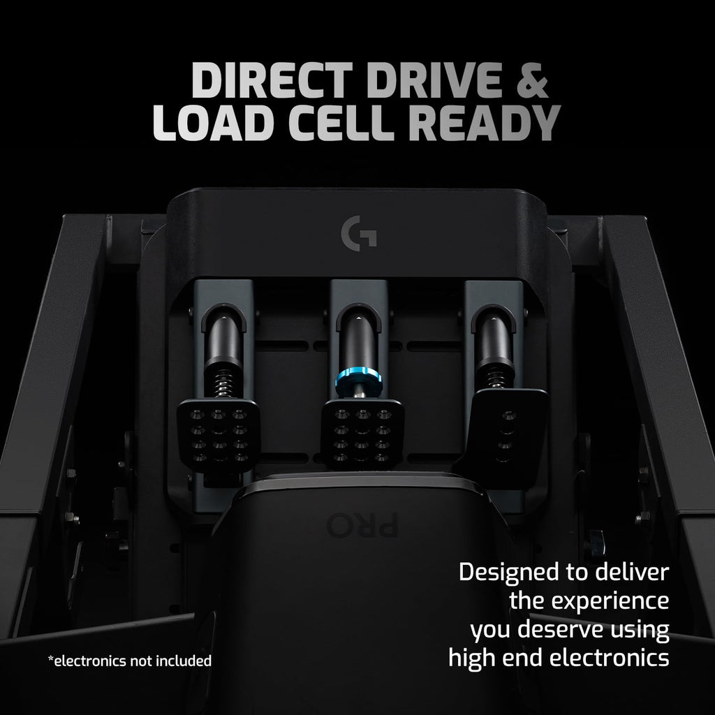 Lenkradständer Wheel Stand 2.0 mit Gaming-Sitz-Schale, zusammenklappbar, kompatibel mit Logitech, Thrustmaster und Fanatec