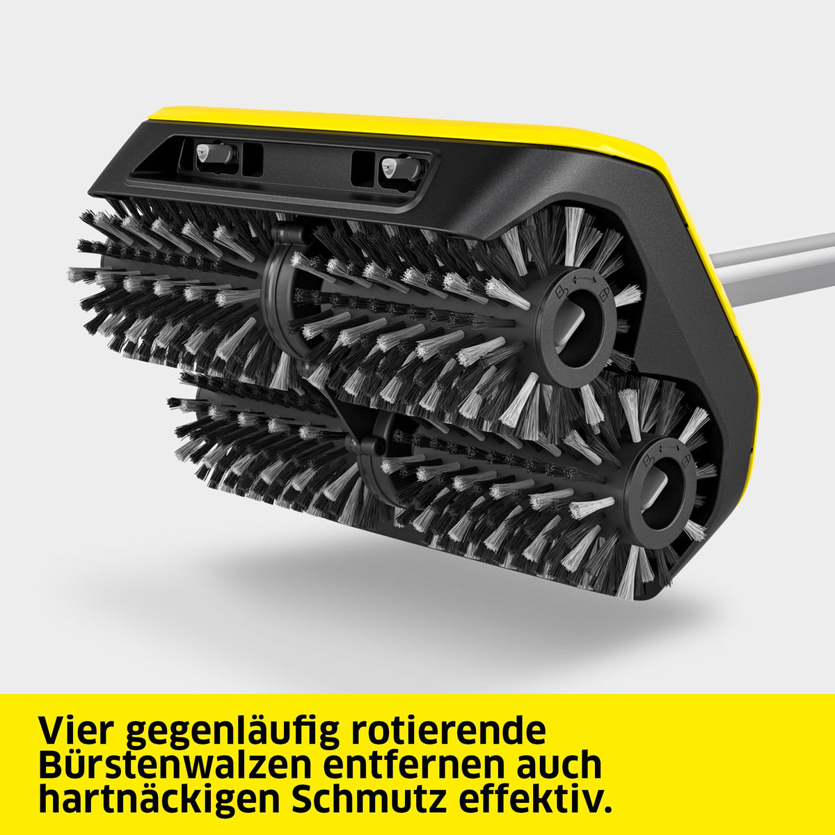Terrassenreiniger PCL 6 für Holz und WPC mit 4 Bürstenwalzen, 300 mm Arbeitsbreite