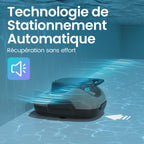 Robot de piscine sans fil Scuba SE pour nettoyage du fond avec autonomie 90 minutes stationnement automatique pour piscine hors sol jusqu'à 80 m²