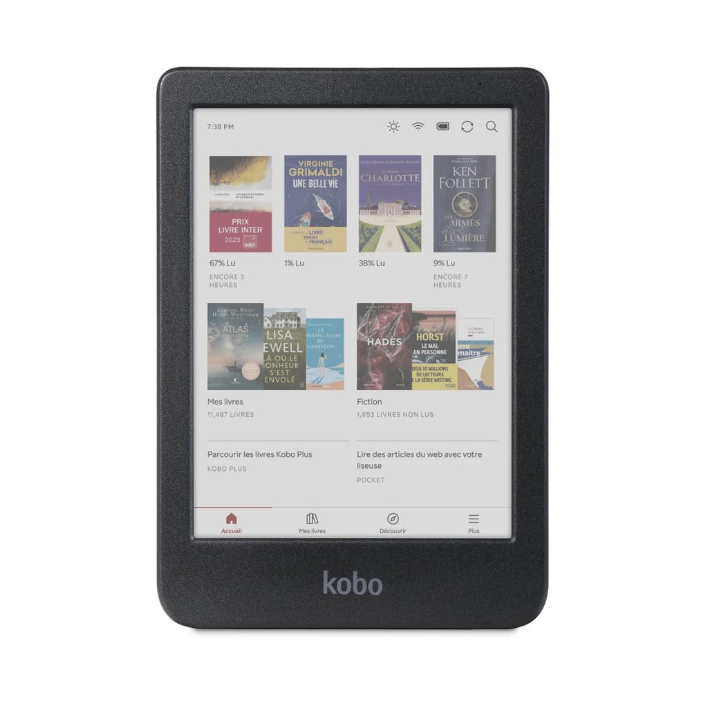 Liseuse eBook couleur Clara Colour écran E Ink Kaleido 3 6 pouces étanche avec stockage 16 Go