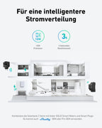 Balkonkraftwerk Speicher Solarbank 2 E1600 Plus 1200 W mit 2 MPPT 1,6 kWh Speicherkapazität IP65
