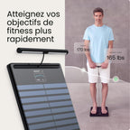 Balance connectée Body Scan BIA segmentaire ECG 6 dérivations WiFi Bluetooth analyse corporelle