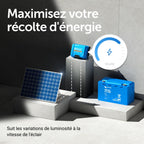 Contrôleur de charge solaire MPPT SmartSolar 100V 50A 12/24V Bluetooth pour système photovoltaïque avec suivi intelligent de puissance