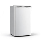 Klein-Gefrierschrank 73 L mit 4-Sterne-Gefrierfach, 3 Fächer und wechselbarem Türanschlag, silber