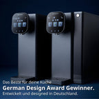 Auftisch Osmoseanlage Fusion Air mit Heißwasserspender 4,7-L-Tank UV-C LED 10-Stufen-Filterung Mineralisierung